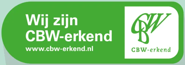 Wij zijn CBW-erkend