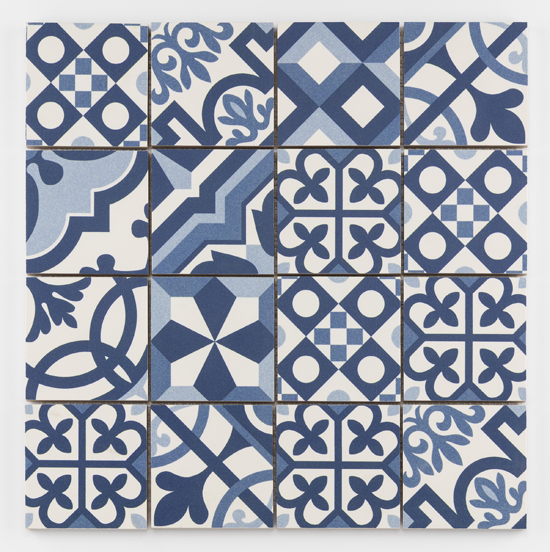 Bärwolf Patchwork 7,7x7,7 cm tegel