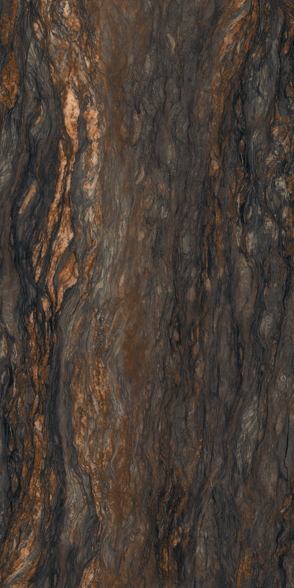 NG Kütahya Seramik Aura Crystal Bruin, Antraciet 120x240 cm tegel