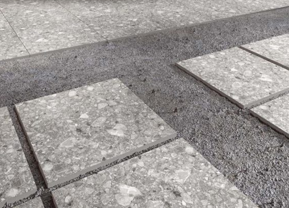 NG Kütahya Seramik Terra Stone Grijs 60x60 cm tegel