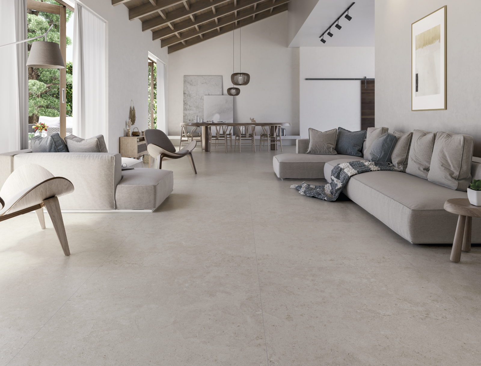 Pamesa Alba Stone Grijs 100x100 cm tegel