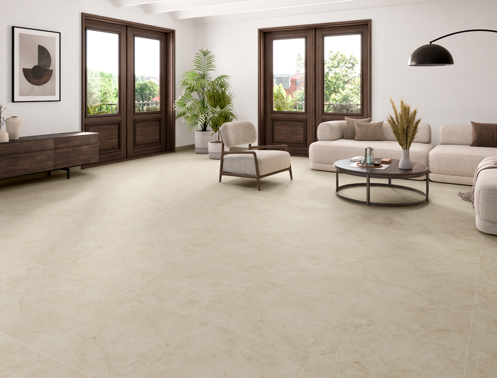 Pamesa Crema Marfil Beige 60x60 cm tegel