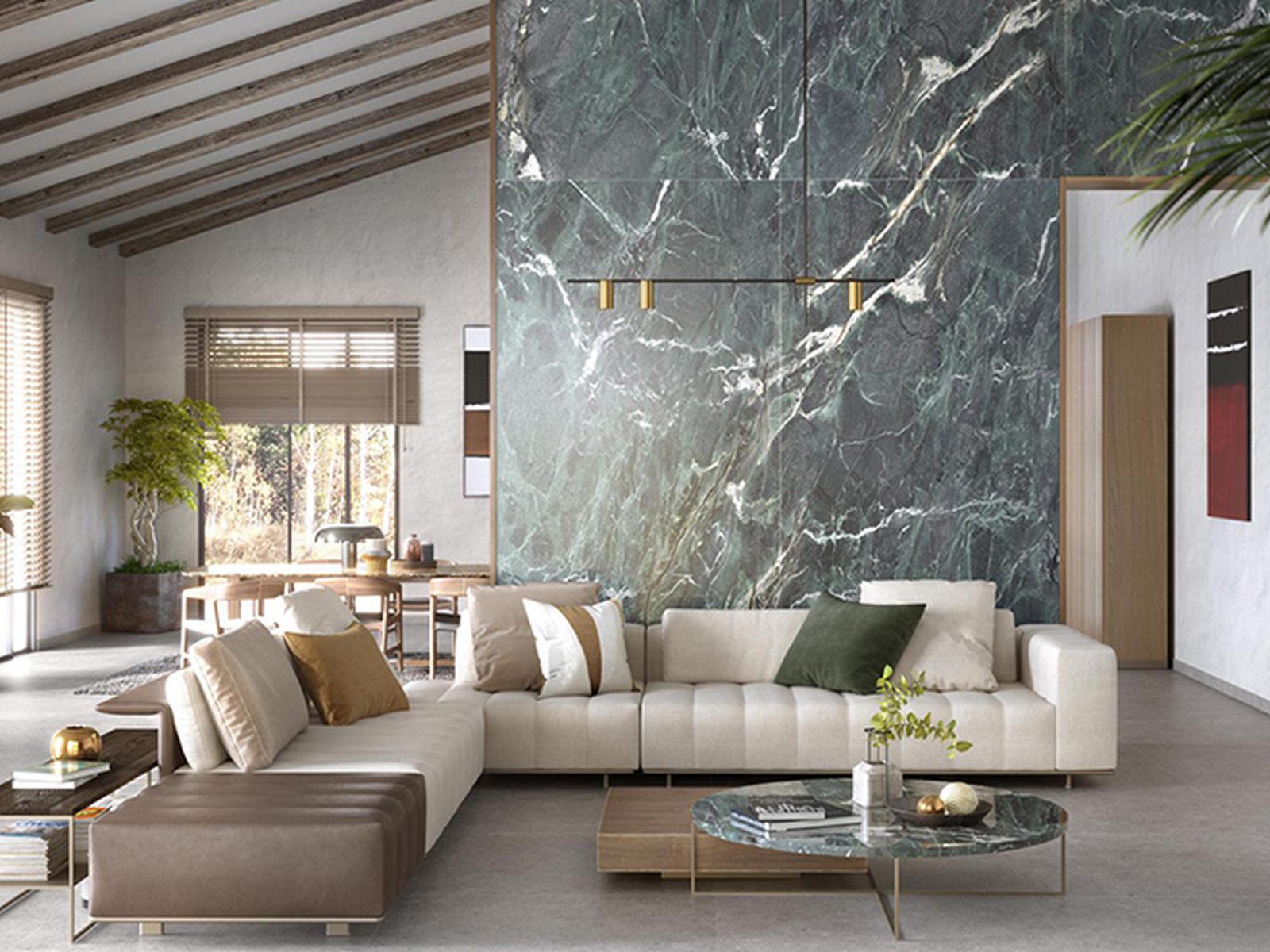 Pamesa Lux Euphoria Green Groen 60x120 cm tegel