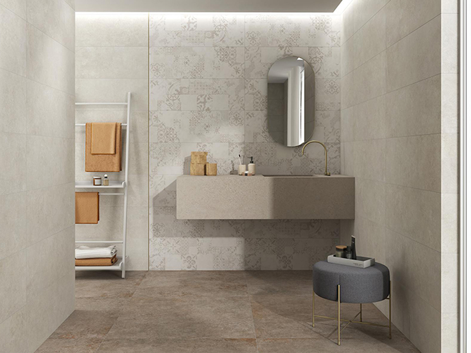 Pamesa Odeon Beige 30x90 cm tegel