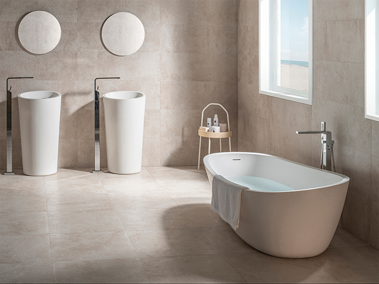 Porcelanosa Baltimore Beige 33,3x100 cm tegel
