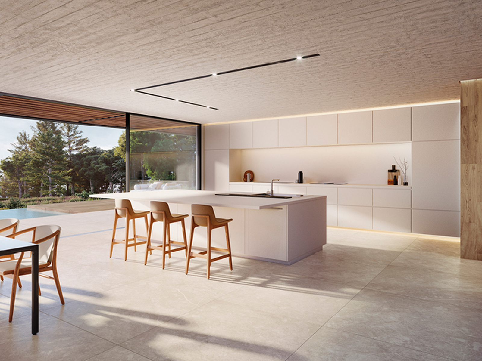 Porcelanosa Berna Beige 120x120 cm tegel