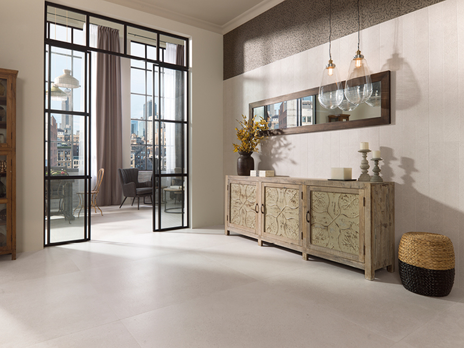 Porcelanosa Botega Wit 120x120 cm tegel