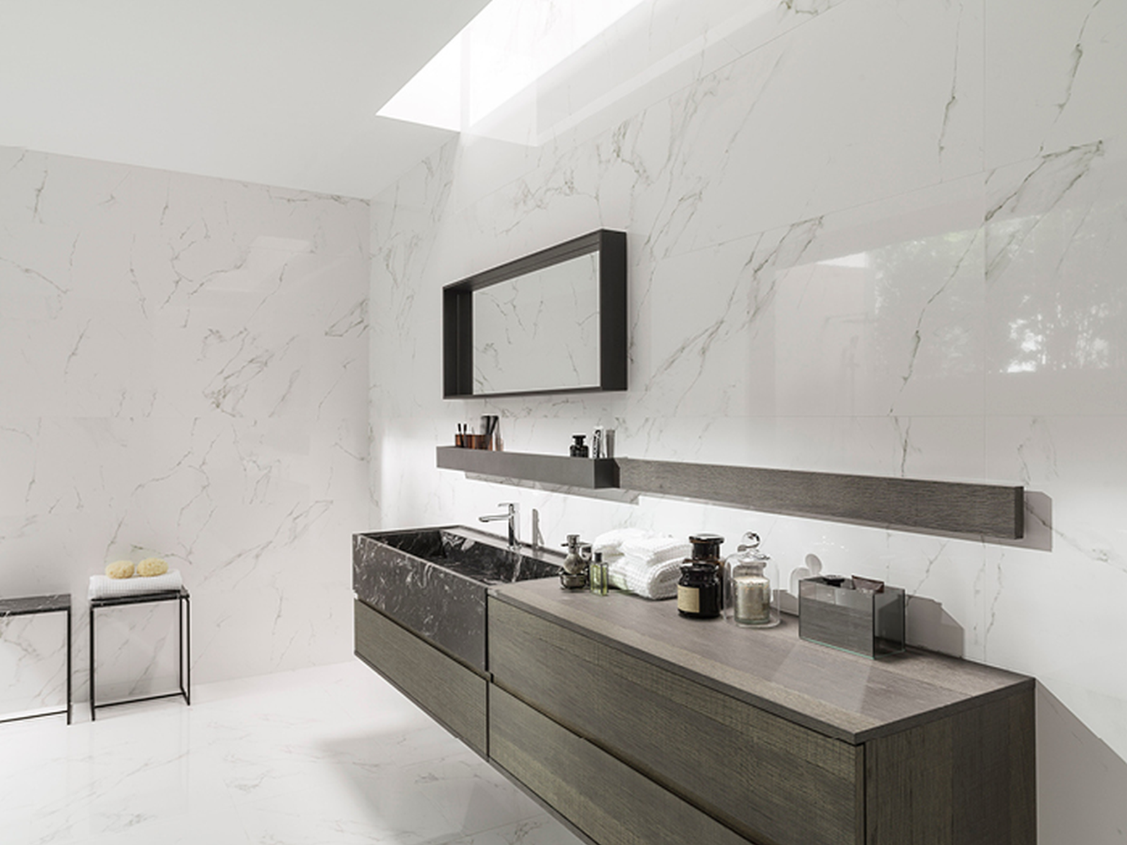 Porcelanosa Carrara Blanco Wit 45x120 cm tegel