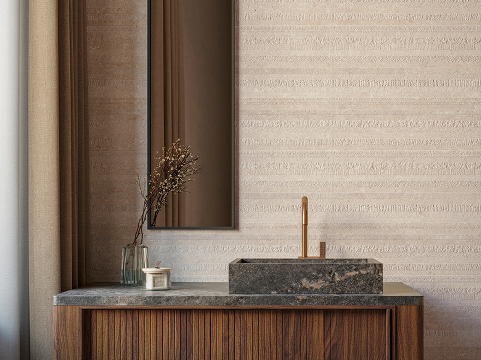 Porcelanosa Coral Beige 45x120 cm tegel