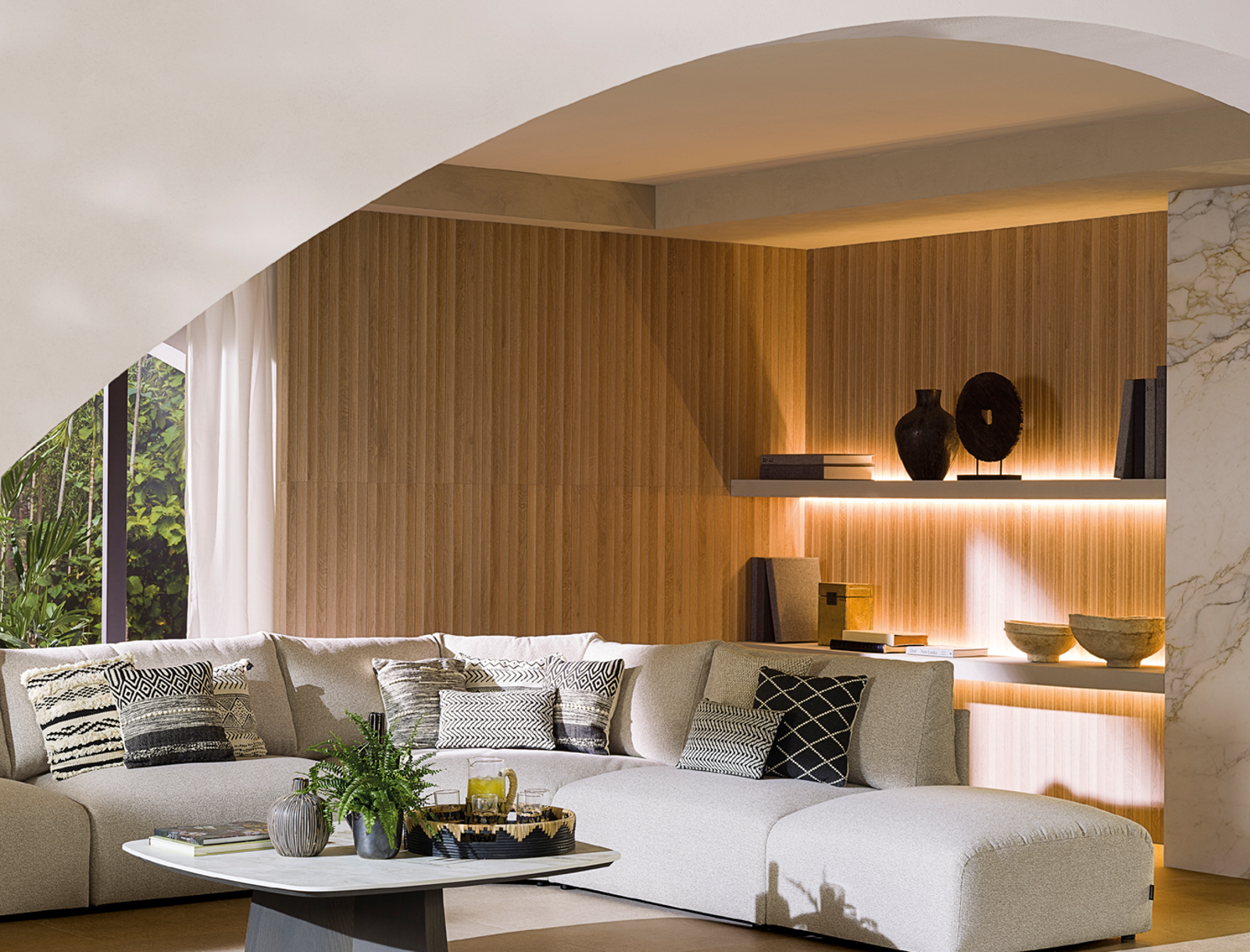 Porcelanosa London Bruin 59,6x150 cm tegel