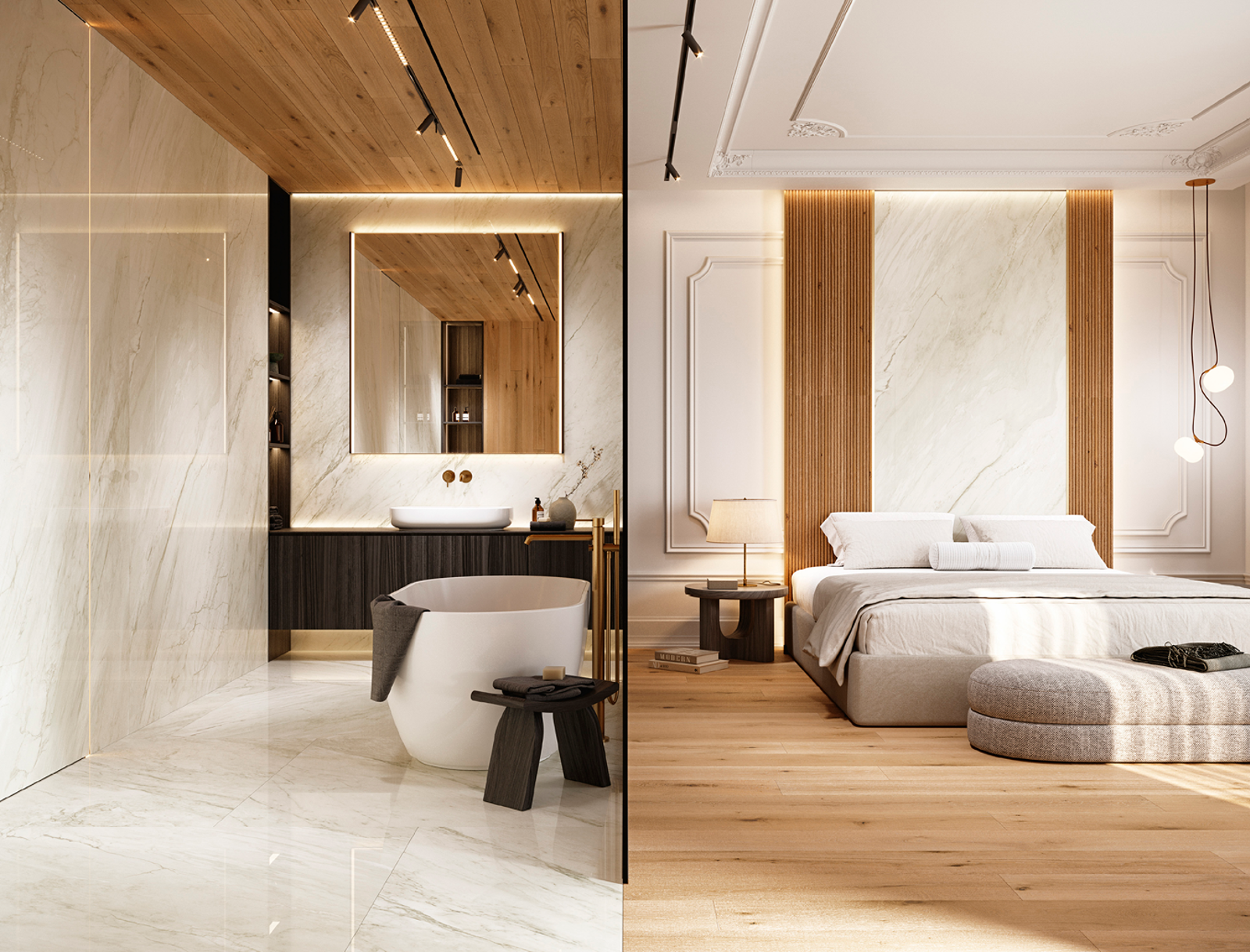 Porcelanosa London Bruin 23x150 cm tegel