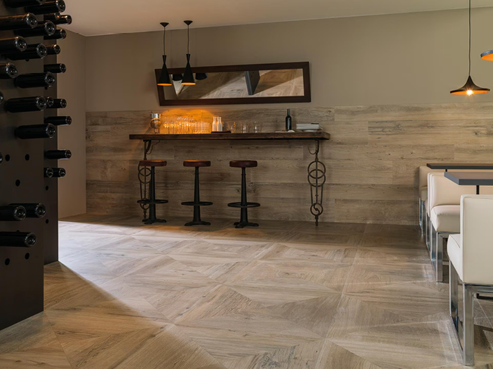 Porcelanosa Manhattan Bruin 80x80 cm tegel