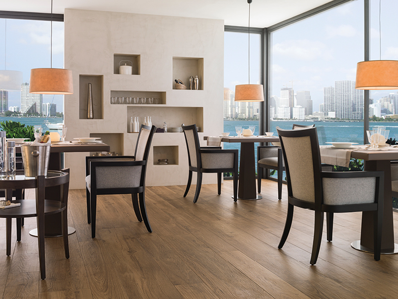 Porcelanosa Manhattan Bruin 19,3x120 cm tegel