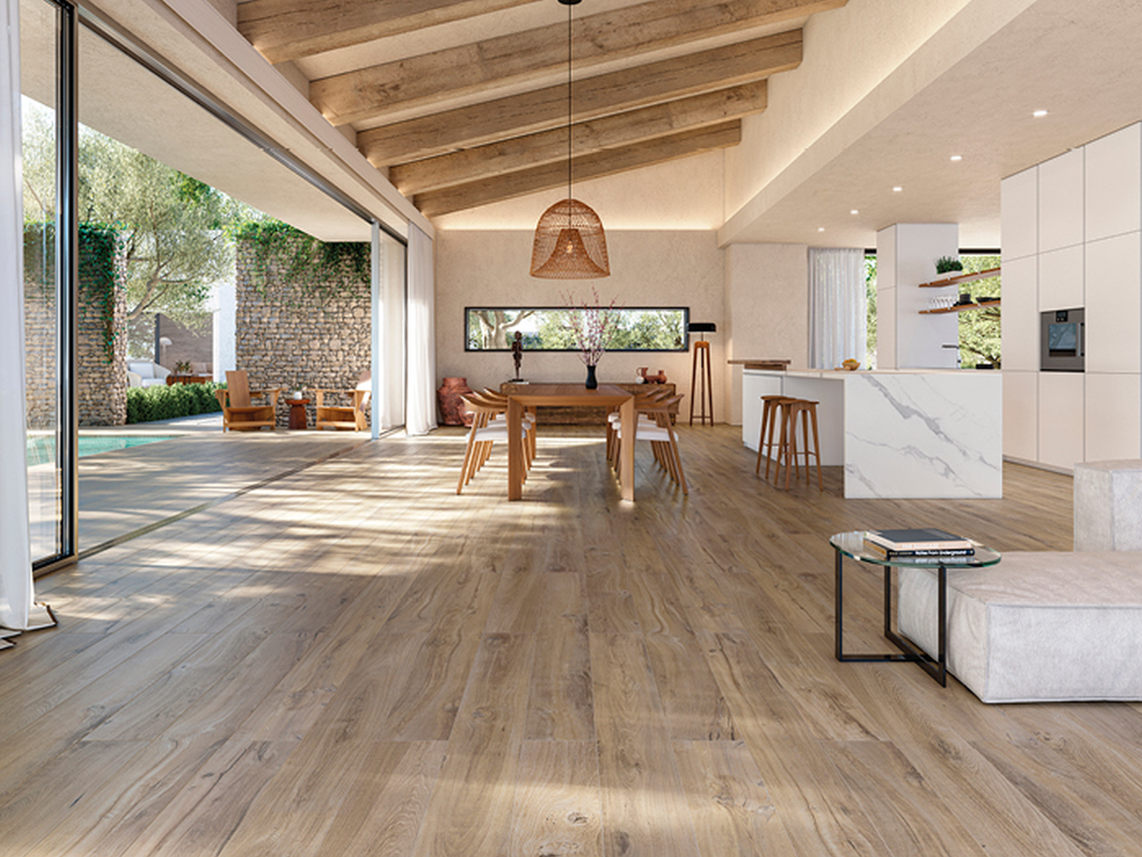 Porcelanosa Manhattan Bruin 29,4x180 cm tegel
