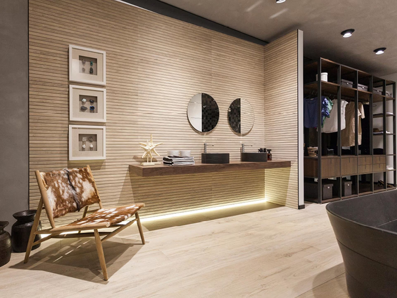 Porcelanosa Manhattan Beige 19,3x180 cm tegel