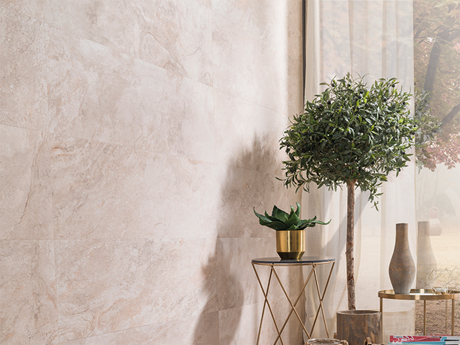 Porcelanosa Mirage Beige 33,3x100 cm tegel