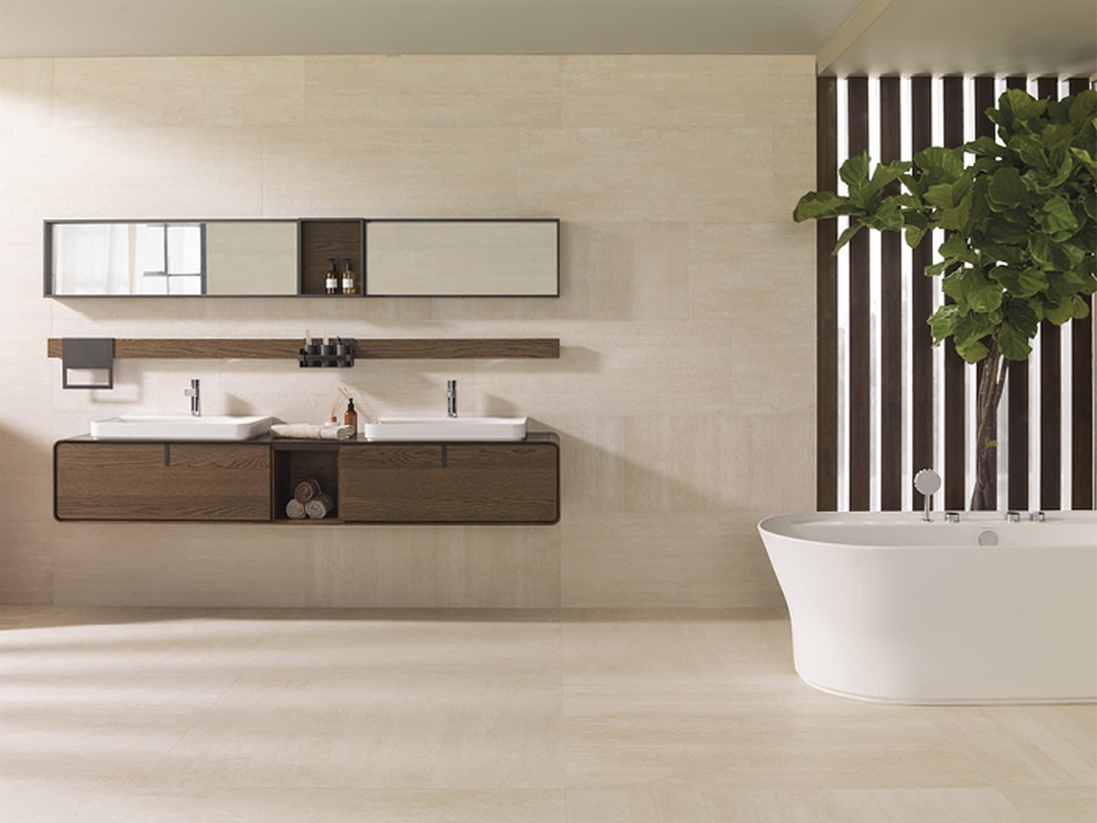 Porcelanosa Nantes Beige 45x120 cm tegel