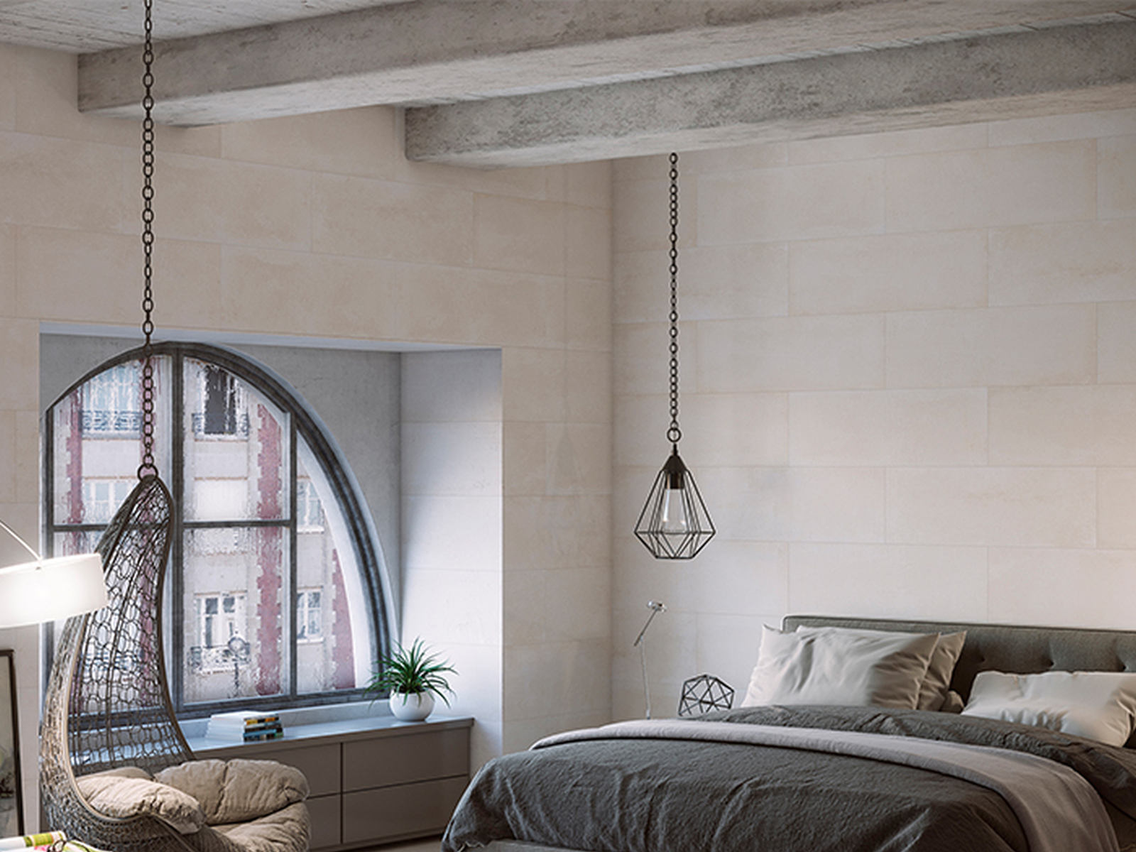 Porcelanosa Newport Wit 33,3x100 cm tegel