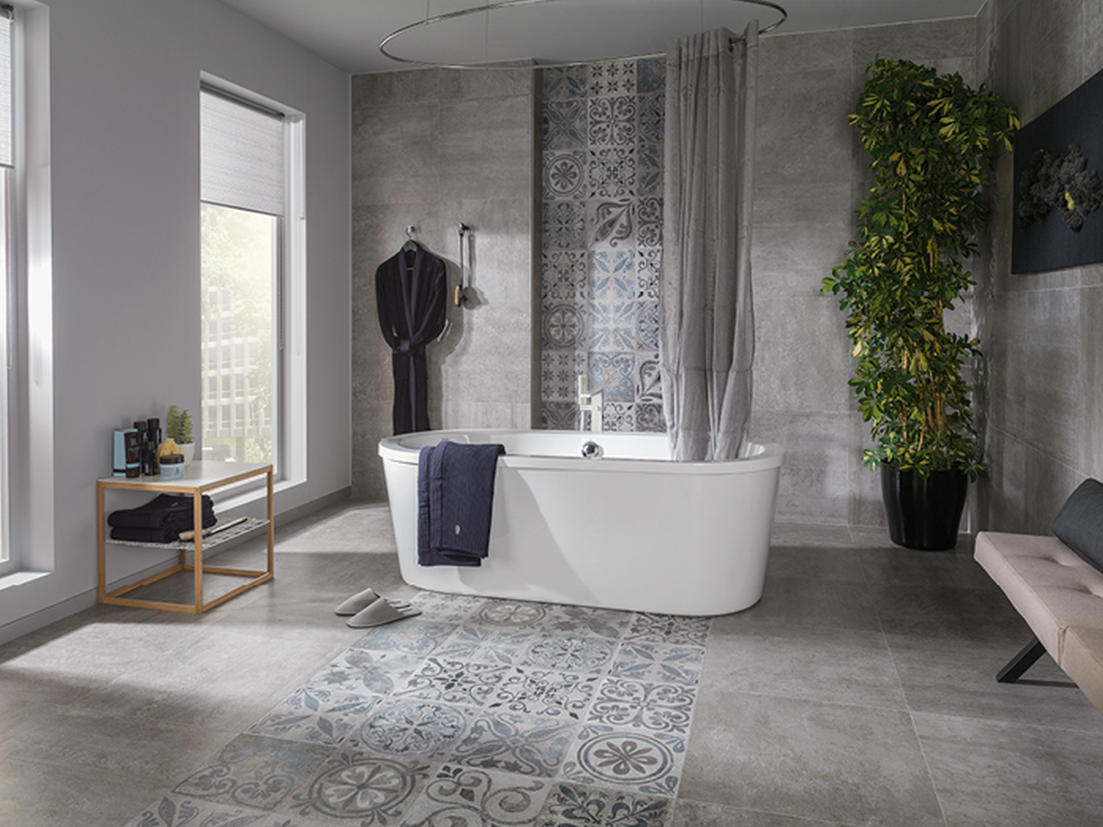 Porcelanosa Rodano Grijs 59,6x59,6 cm tegel