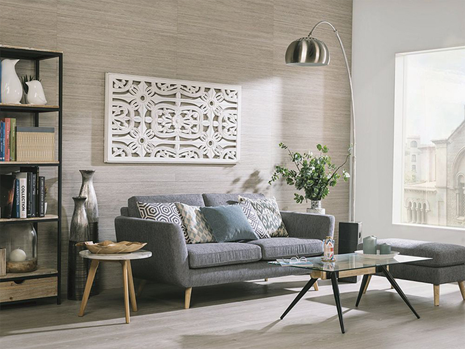 Porcelanosa Starwood Grijs 45x120 cm tegel