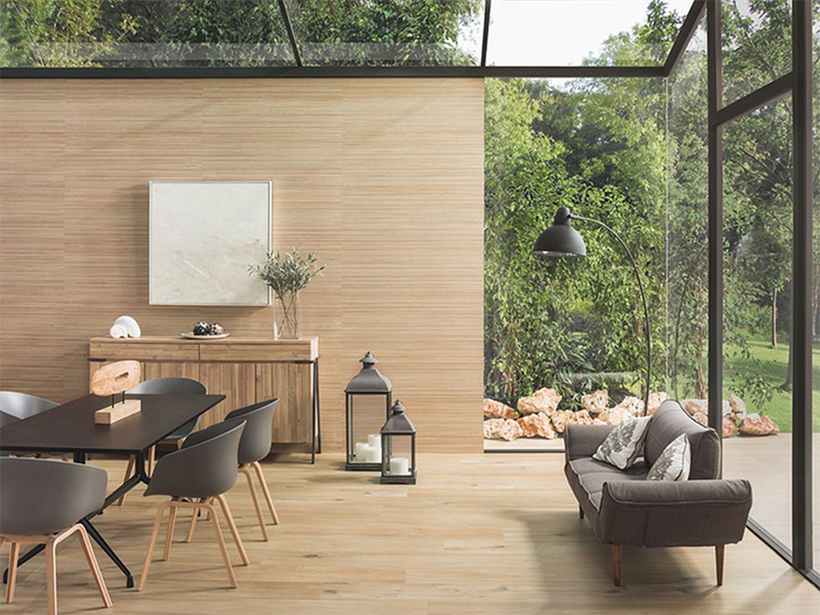 Porcelanosa Starwood Bruin 45x120 cm tegel