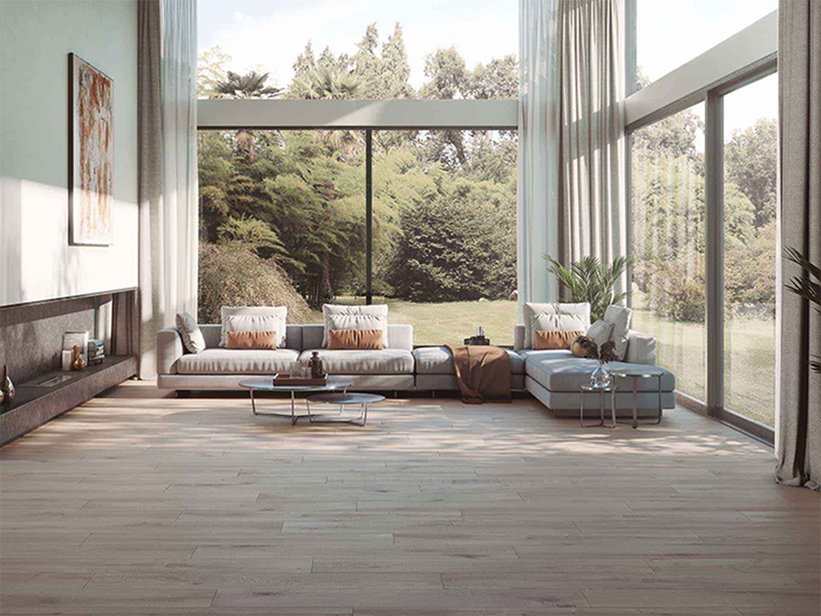 Porcelanosa Starwood Bruin 23x150 cm tegel
