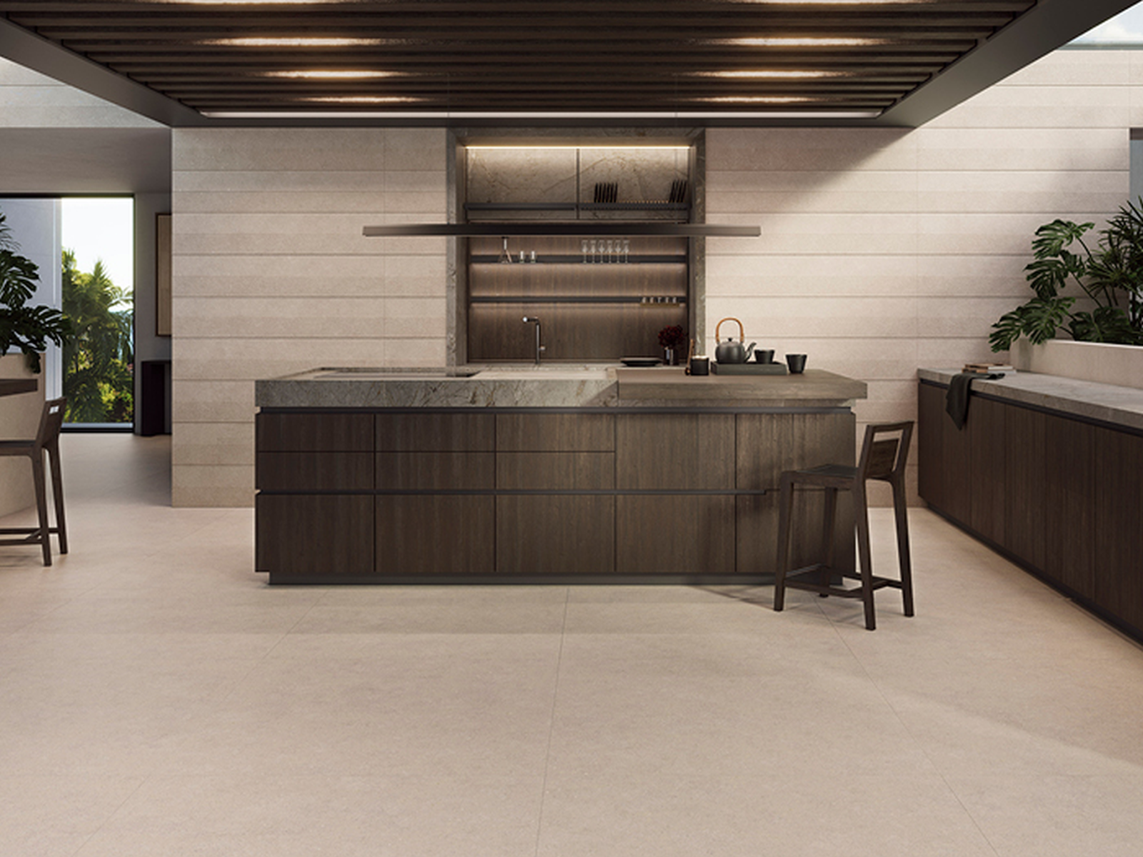 Porcelanosa Terra Taupe 120x120 cm tegel
