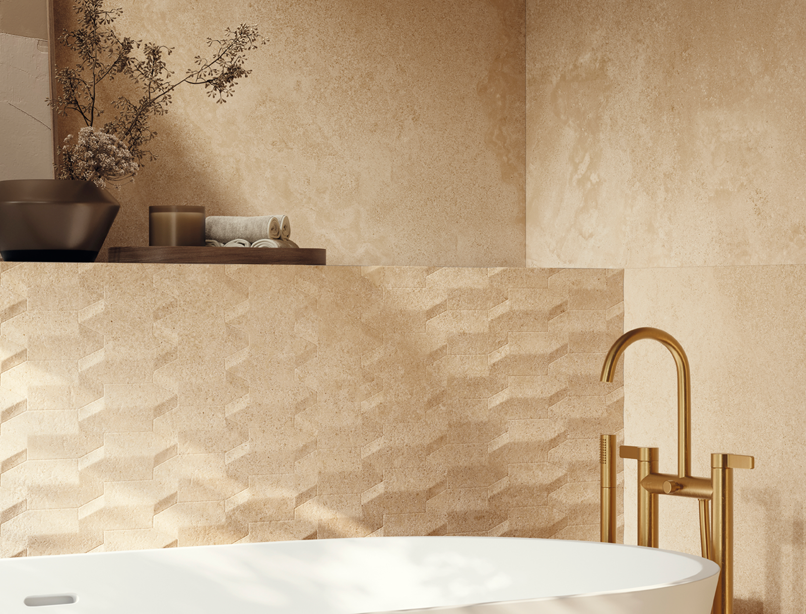 Porcelanosa Verona Bruin 59,6x150 cm tegel