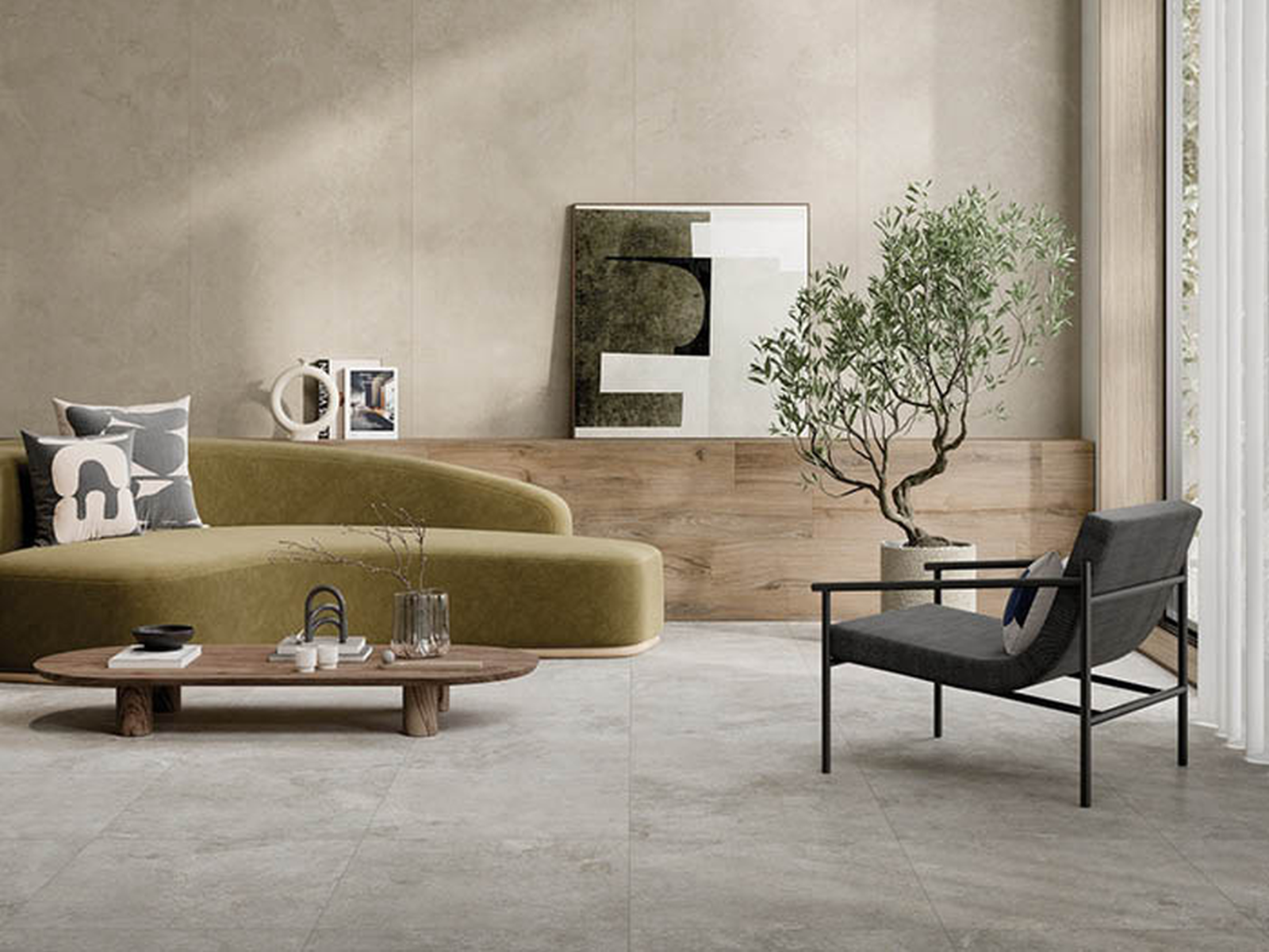 Rak Baltico Grijs 80x80 cm tegel