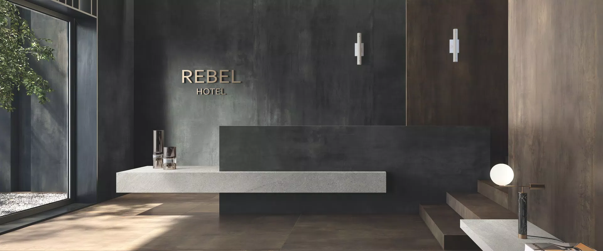 Flaviker Rebel 90x90 cm tegel