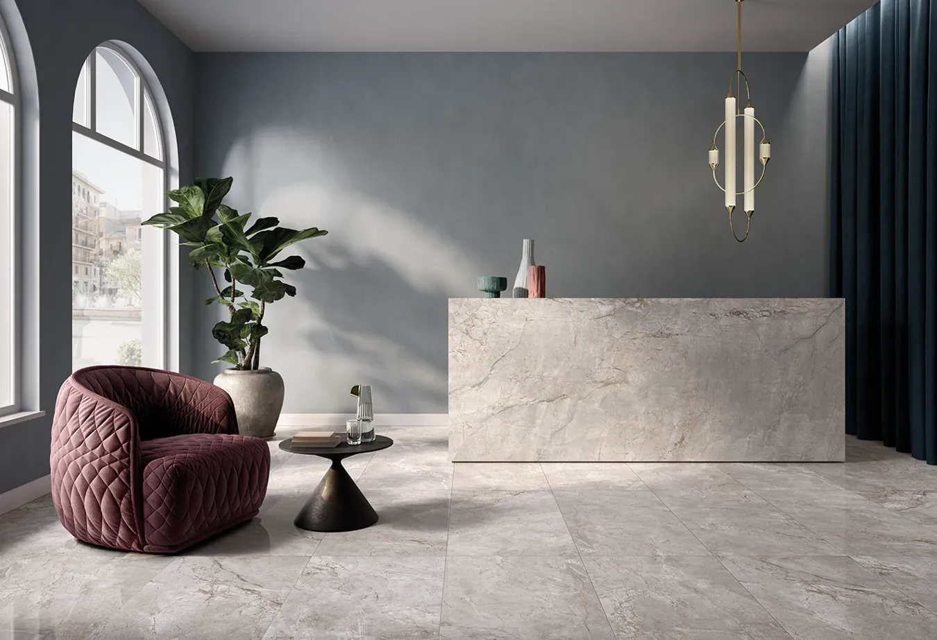 Keope Elements Lux 119,5x119,5 cm tegel
